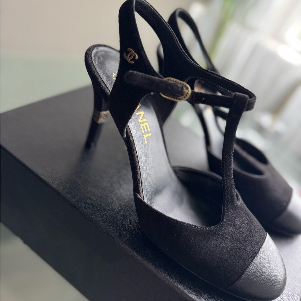 Chanel Black Women's Heels New
